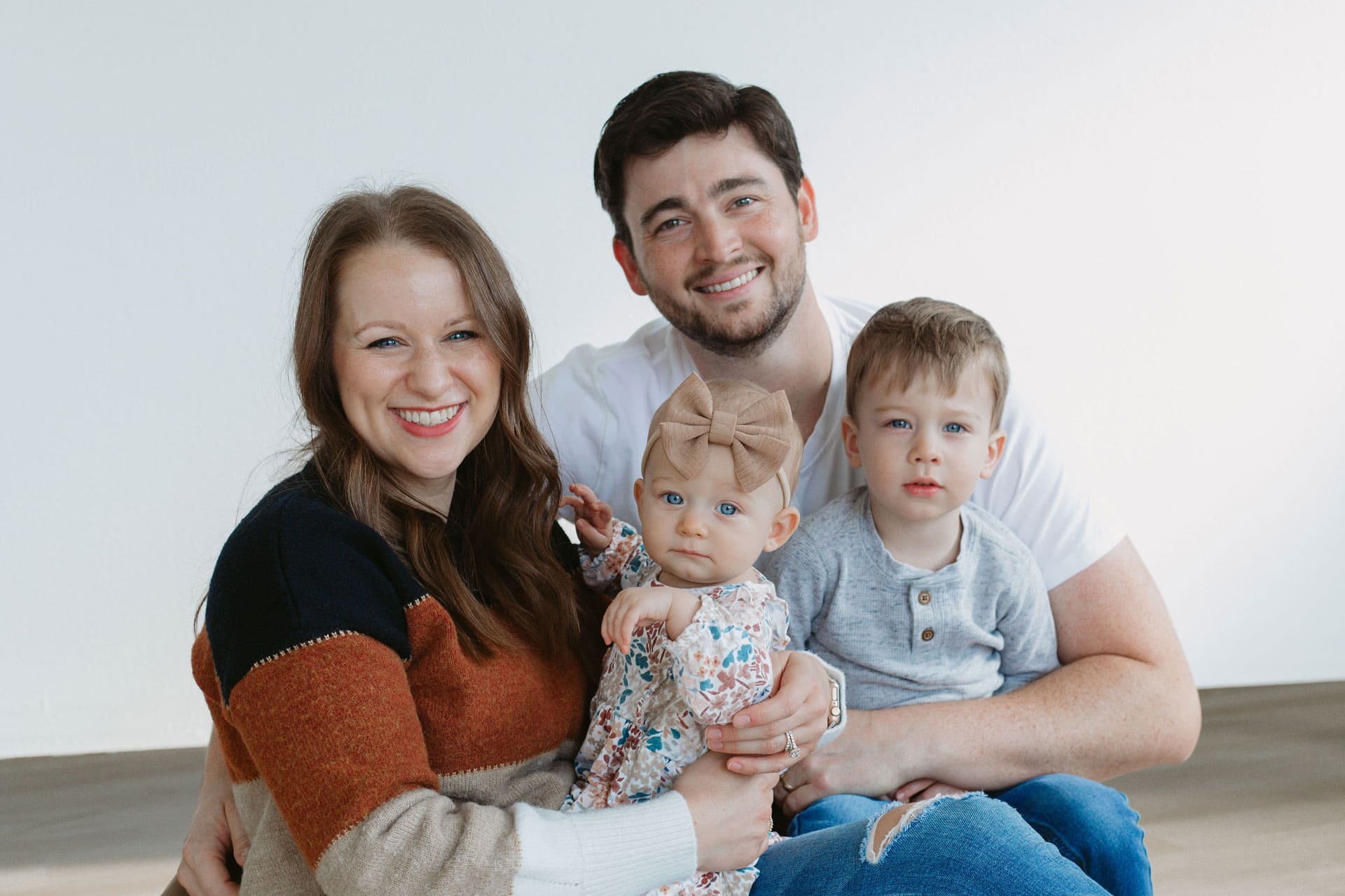 Dr. Razz, his wife, and two children